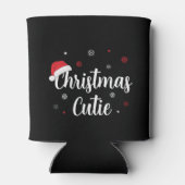 Moderne Weihnachts-Schatz Dosenkühler (Rückseite)