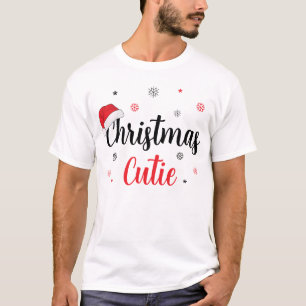 Moderne Weihnachts-Schatz-Zitat-Santa-Hut-T-Shirt T-Shirt