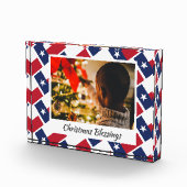 Moderne Weihnachts-TEXAS jede Botschaft Fotoblock (Rechts)