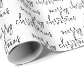Moderne Weihnachts-Weihnachtskrippe Geschenkpapier (Rolleneckpunkt)