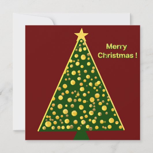 Moderne Weihnachtsbaum (Vorderseite)