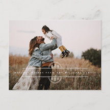 Moderne Weihnachtsbaum-Banner Flat Holiday Card