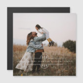 Moderne Weihnachtsbaum-Banner Magnetic Holiday Car Magnetkarte (Vorne/Hinten)