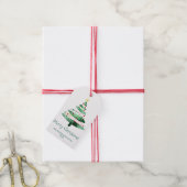 MODERNE WEIHNACHTSBAUM GESCHENKANHÄNGER (Mit Garn)
