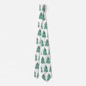 Moderne Weihnachtsbaum-Krawatten Krawatte (Rückseite)