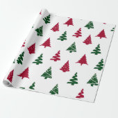 Moderne Weihnachtsbaum-Verpackungspapier Geschenkpapier (Ungerollt)