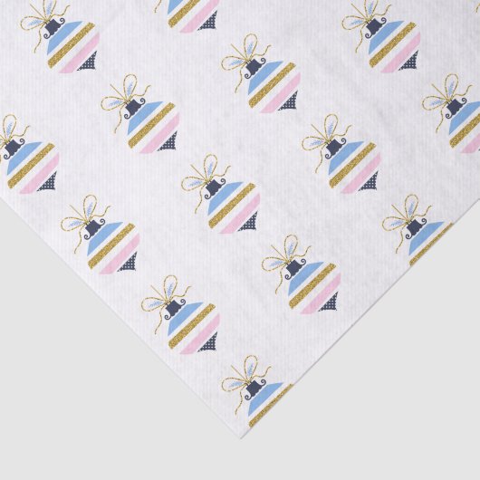 Moderne Weihnachtsbaumdekoration Seidenpapier (Ausschnitt)