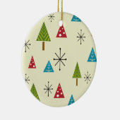 Moderne Weihnachtsbäume aus dem Mittelalter Keramik Ornament (Rechts)