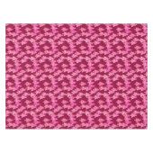 Moderne Weihnachtsbäume der Blume, Burgund & Pink Tischdecke (Vorderseite (Horizontal))