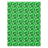 Moderne Weihnachtsbäume der Blume, piniengrün Tischdecke (Vorderseite)