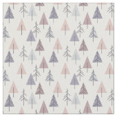 Moderne Weihnachtsbäume der Dusty-Rose Stoff (Nahaufnahme)