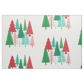 moderne Weihnachtsbäume Stoff (Fat Quarter (45,7 x 55,9 cm))