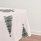 Moderne Weihnachtsbäume Tischdecke (Beispiel)