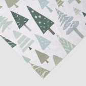 Moderne Weihnachtsbaumen elegant Seidenpapier (Detail)