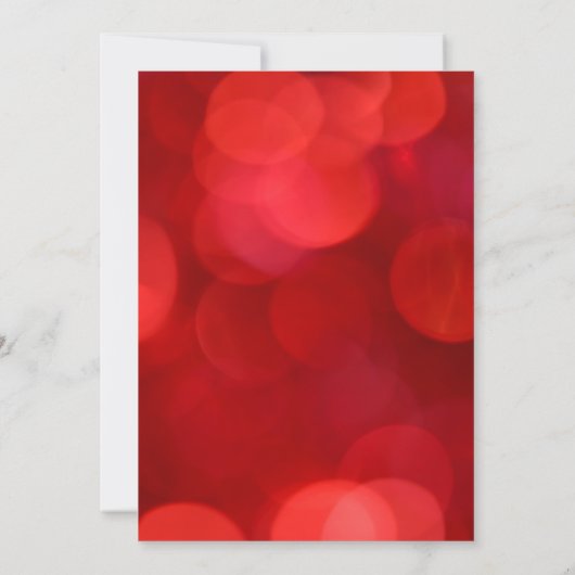 Moderne Weihnachtsbaumfeier Einladung (Rückseite)