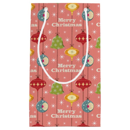 Moderne Weihnachtsbaummöbel aus dem Mittelalter Kleine Geschenktüte (Vorderseite)