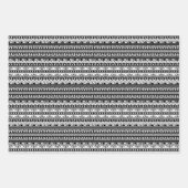 Moderne Weihnachtsbaumwrapping Paper Sheets Geschenkpapier Set (Vorderseite 2)