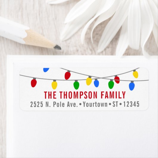 Moderne Weihnachtsbeleuchtung (Insitu)