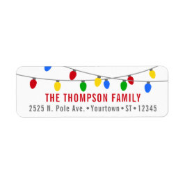 Moderne Weihnachtsbeleuchtung