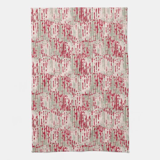 Moderne Weihnachtsdekoration Geschirrtuch (Vertikal)