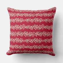 Moderne Weihnachtsdekoration Rot und Rosa