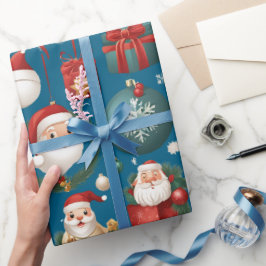 Moderne Weihnachtsdekorationen Geschenkpapier