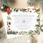 Moderne Weihnachtsfeier Einladung Flyer