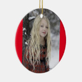 Moderne Weihnachtsfeier Keramik Ornament (Rechts)