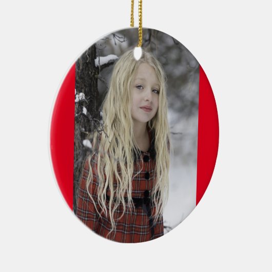 Moderne Weihnachtsfeier Keramik Ornament (Rechts)