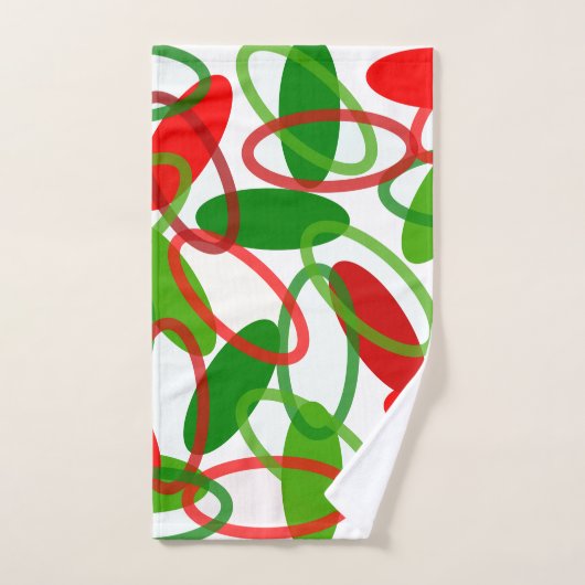 Moderne Weihnachtsfeierlichkeiten des Mittelalters Badhandtuch Set (Handtuch)