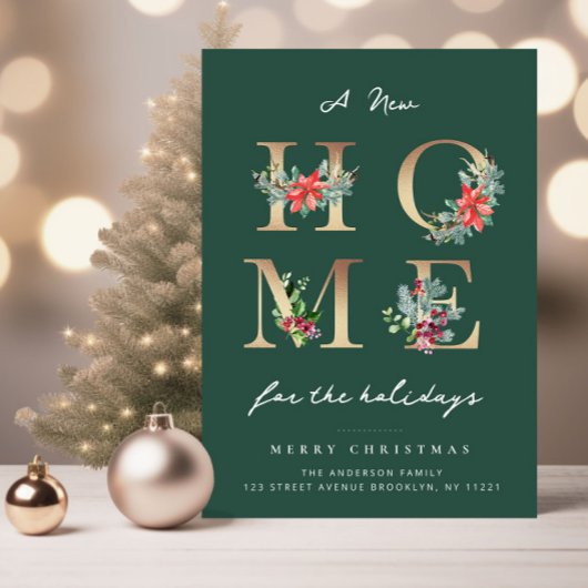 Moderne Weihnachtsfeiersankündigung Postkarte