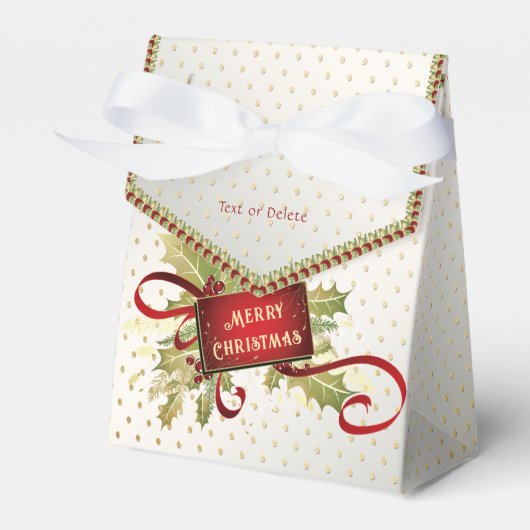 Moderne Weihnachtsfeiertage-Geschenkboxen Geschenkschachtel (Vorderseite)