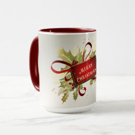Moderne Weihnachtsfeiertage-Tasse Tasse