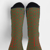 Moderne Weihnachtsgeschenke Design Holiday Socks Socken (Oben)
