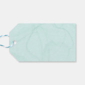 Moderne Weihnachtsgeschenke Geschenkanhänger (Rückseite Horizontal)