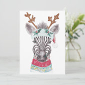 Moderne Weihnachtsgeschenkidee Einladung (Stehend Vorderseite)