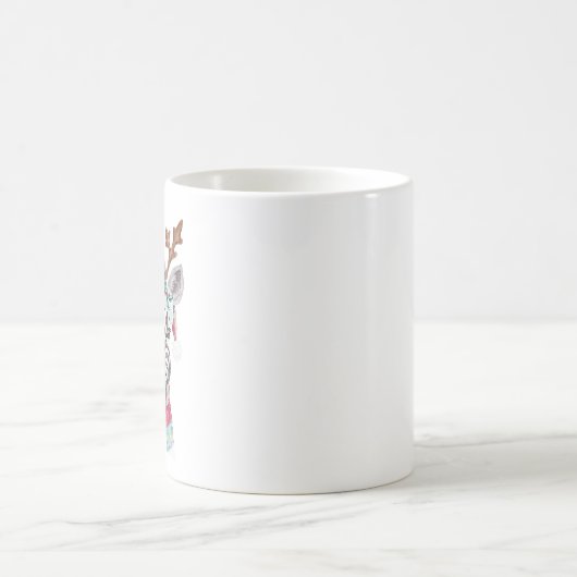 Moderne Weihnachtsgeschenkidee Kaffeetasse (Mittel)