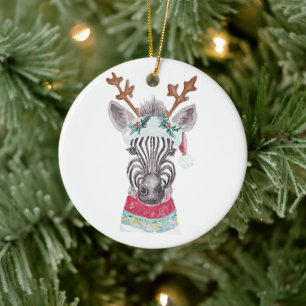 Moderne Weihnachtsgeschenkidee Keramik Ornament