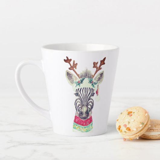 Moderne Weihnachtsgeschenkidee Latte Tasse (Beispiel)
