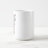 Moderne Weihnachtsgeschenkidee Tasse (Mittel)