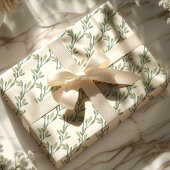 Moderne Weihnachtsgrün Weihnachten Geschenkpapier