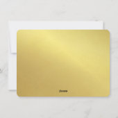 Moderne Weihnachtshandschrift Fotokarte Feiertagskarte (Rückseite)