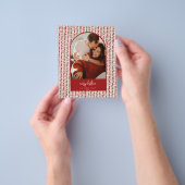 Moderne Weihnachtskarte im Arch-Stil Flyer (Gruppe)