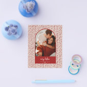 Moderne Weihnachtskarte im Arch-Stil Flyer (Einzeln)