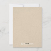 Moderne Weihnachtskarten Designs Feiertagskarte (Rückseite)