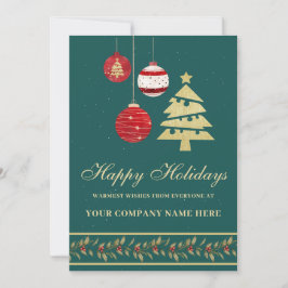 Moderne Weihnachtskarten-Weihnachtskarte Feiertagskarte