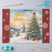 Moderne Weihnachtskollektion Schöne Feste Seidenpapier (Basteln)