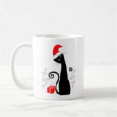 Moderne Weihnachtsküche Kaffeetasse (Links)