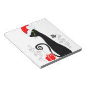 Moderne Weihnachtsküche Notizblock (angewinkelt)