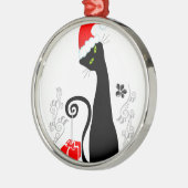 Moderne Weihnachtsküche Ornament Aus Metall (Links)